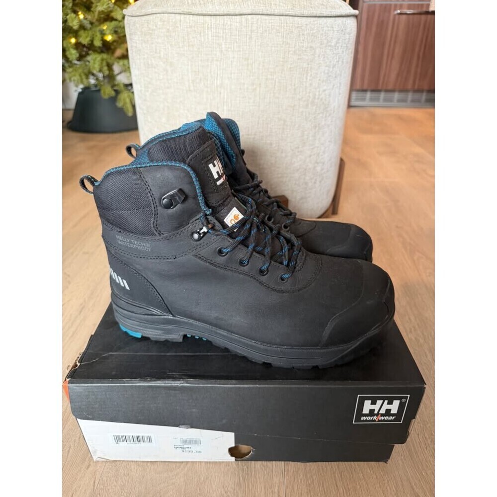 Women's Helly Hensen Steel Toe Work Boots - Size 11